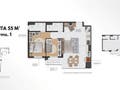 Planta baixa - Apartamento com 1 a 3 dormitórios à venda, a partir de 55m² à 171m² - Massaguaçú - Caraguatatuba/SP - Apartamento em Caraguatatuba - à venda - Christos Korres de Camargo