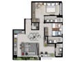 Planta baixa - Lux Oeste - Apartamento em Setor Oeste, Goiânia - à venda - Correia Imóveis