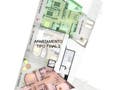 Planta baixa - Apartamento Garden a 50 Metros da Praia - Residencial Paradiso - Apartamento em Itapema do Norte, Itapoá - à venda - Imobiliaria Patricia Claudino