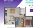Planta baixa - The Way Condomínio Clube | Construtora Lacotisse | Pronto para morar | 42 metros | 02 dormitórios | varanda | 01 vaga - Apartamento em Jaguaribe, Osasco - à venda - SEGUNDO IMÓVEL