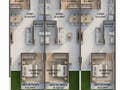 Planta baixa - Geminado Térreo | Três Rios do Norte | 2 quartos | 55m² - Casa Geminada em Três Rios do Norte, Jaraguá do Sul - à venda - MACROimoveis.com