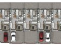 Planta baixa - Geminado Térreo | Bananal do Sul (Lot. Jardim das Laranjeiras - Guaramirim) | 2 quartos | 55m² - Casa Geminada em Bananal do Sul, Guaramirim - à venda - MACROimoveis.com