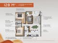 Planta baixa - Novare Residencial: O Novo Marco de Sofisticação em Atibaia. - Apartamento em Parque das Nações, Atibaia - à venda - Di Casa Imóveis Atibaia LTDA