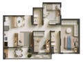 Planta baixa - LANÇAMENTO - Greco Parque Cascavel - Apartamento em Vila Rosa, Goiânia - à venda - Correia Imóveis