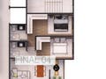 Planta baixa - SEU NOVO LAR COMEÇA AQUI TERRAÇO VASCONCELLOS - Apartamento em Jardim Brasil, Atibaia - à venda - Di Casa Imóveis Atibaia LTDA