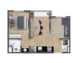 Planta baixa - Viewline Lapa - Apartamento em Lapa de Baixo, São Paulo - à venda - Bem Imóvel