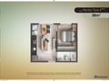 Planta baixa - Eleve Altino | Construtora Canvas | Lançamento | 39 metros | 02 dormitórios | com varanda | sem vaga - Apartamento em Presidente Altino, Osasco - à venda - SEGUNDO IMÓVEL