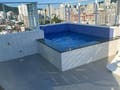 Vista mar Boqueirão, planejados, sacada gourmet envidraçada ,1dorm,1vaga,apenas R$350mil - Apartamento em Boqueirão, Praia Grande - à venda - DEBORA BUENO CONSULTORIA IMOBILIÁRIA