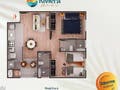 Planta baixa - Apartamento com 2 ou 3 dormitórios à venda, de 61m² a 123m² - Martim de Sá - Caraguatatuba/SP - Apartamento em Jardim Casa Branca, Caraguatatuba - à venda - Christos Korres de Camargo