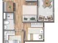 Planta baixa - Vibra Mooca Apartamentos - Apartamento em Mooca, São Paulo - à venda - Bem Imóvel