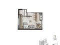 Planta baixa - Soul Rio Gago Coutinho — studios e gardens em Laranjeiras, de 32 a 69 m² - Flat/Loft/Estúdio em Laranjeiras, Rio de Janeiro - à venda - Souza’s Soluções Imobiliárias LTDA