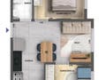 Planta baixa - Cidade Villa Lobos Tenor - Cury Sp - Apartamento em Jaguaré, São Paulo - à venda - Bem Imóvel