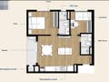 Planta baixa - Lançamento! Apto - 1 Suíte + 1 Qt - Sacada C/ Chur - São João - Itajaí/SC - Apartamento em São João, Itajaí - à venda - Denis Alexandre Imóveis