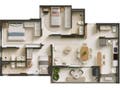 Planta baixa - LANÇAMENTO - Greco Parque Cascavel - Apartamento em Vila Rosa, Goiânia - à venda - Correia Imóveis