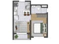 Planta baixa - Plano & Vista Santo Amaro - Apartamento em Santo Amaro, São Paulo - à venda - Bem Imóvel