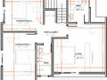 Planta baixa - Geminado | Vila Lenzi | 3 quartos (1 suíte) | 116m² - Casa Geminada em Vila Lenzi, Jaraguá do Sul - à venda - MACROimoveis.com