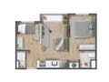 Planta baixa - Viewline Lapa - Apartamento em Lapa de Baixo, São Paulo - à venda - Bem Imóvel