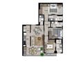 Planta baixa - Dom Parque Flamboyant - Apartamento em Jardim Goiás, Goiânia - à venda - Correia Imóveis