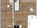 Planta baixa - Geminado Duplex | Amizade | 3 quartos (1 suíte) | 145m² - Casa Geminada em Amizade, Jaraguá do Sul - à venda - MACROimoveis.com