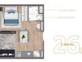 Planta baixa - Clubline São Judas II Fase - Apartamento em Planalto Paulista, São Paulo - à venda - Bem Imóvel