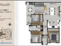Planta baixa - APARTAMENTO À VENDA NO CENTRO DE NAVEGANTES. - Apartamento em Centro, Navegantes - à venda - Habitat Negócios Imobiliários