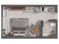 Planta baixa - Nativ Parque Areião - Apartamento em Setor Pedro Ludovico, Goiânia - à venda - Correia Imóveis