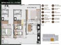 Planta baixa - Apartamento loft, 01, 02 e 03 suítes à venda – Itaguá, Ubatuba/SP - Apartamento em Itaguá, Ubatuba - à venda - Extensão Imobiliária