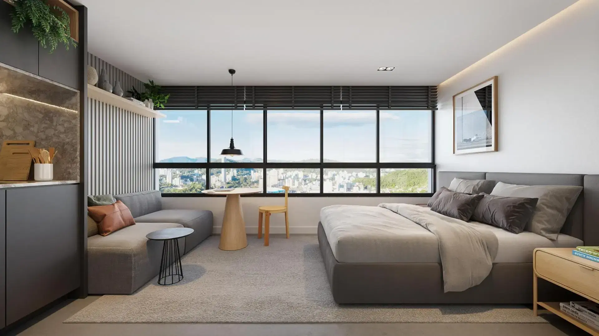 Studio com 1 dormitório à venda em Blumenau - Apartamento em Velha, Blumenau - à venda - Desc Imóveis