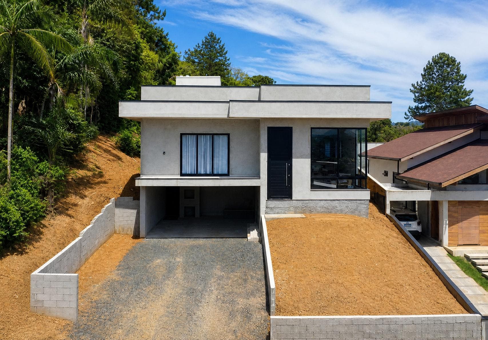 Casa de Alvenaria - Venda - 02 dormitórios - 191m2 - Loteamento Paraíso Verde - Fundo Canoas - Rio do Sul - Casa em Fundo Canoas, Rio do Sul - à venda - Cifra Imóveis e Empreendimentos Imobiliários