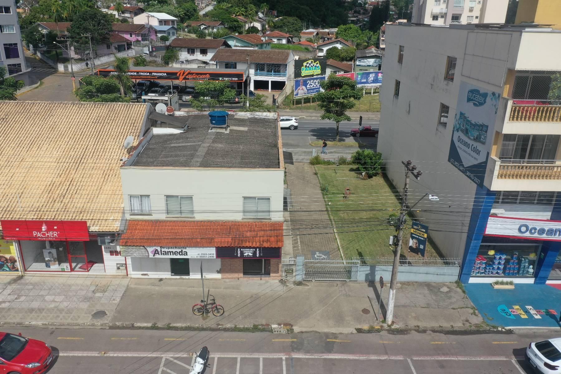 Prédio Comercial e Residencial - Venda - 142m2 - Apartamento e Salas Comerciais - Investimento - Avenida Aristiliano Ramos - Avenida Oscar Barcelos - Jardim América - Centro - Rio do Sul - Residencial e Comercial em Jardim América, Rio do Sul - à venda - Cifra Imóveis e Empreendimentos Imobiliários