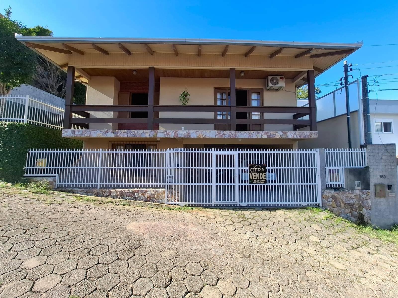 Casa de Alvenaria - Venda - 03 dormitórios - 296m2 - Rua Daniel Andreatta - Sumare - Rio do Sul - Casa em Sumaré, Rio do Sul - à venda - Cifra Imóveis e Empreendimentos Imobiliários