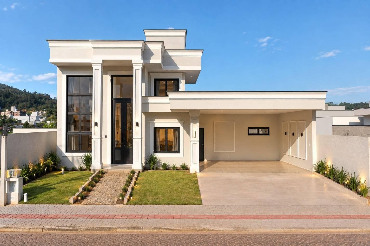 Casa Alto Padrão - Venda - 03 dormitórios - 211m2 - Loteamento Cidade Verde - Gruta - Ituporanga - Casa em Gruta, Ituporanga - à venda - Cifra Imóveis e Empreendimentos Imobiliários