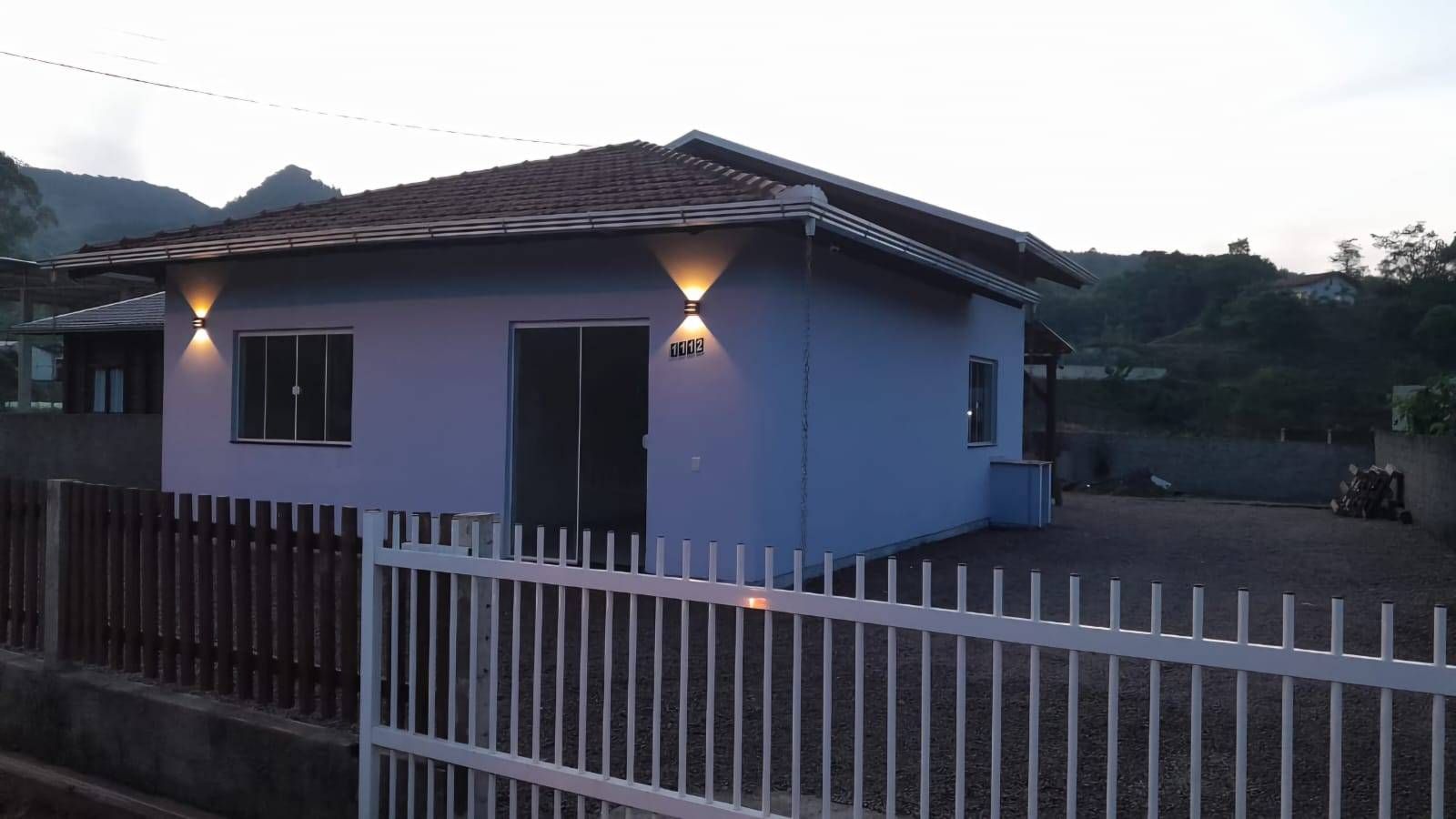 Casa de Alvenaria - Venda - 02 dormitórios - 70m2 - Terreno com 376m2 - Rua Augusto Wolf - Lontras por R$355.000,00 - Casa em Firma Rauh, Lontras - à venda - Cifra Imóveis e Empreendimentos Imobiliários