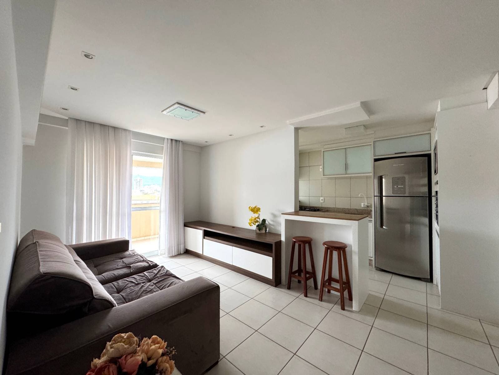 Apartamento - Venda - 03 dormitórios - 91m2 - Semi Mobiliado - Rua Ana Neri esquina Rua Washington Luiz - Edifício Leontina Werner - Santana - Rio do Sul - Apartamento em Santana, Rio do Sul - à venda - Cifra Imóveis e Empreendimentos Imobiliários