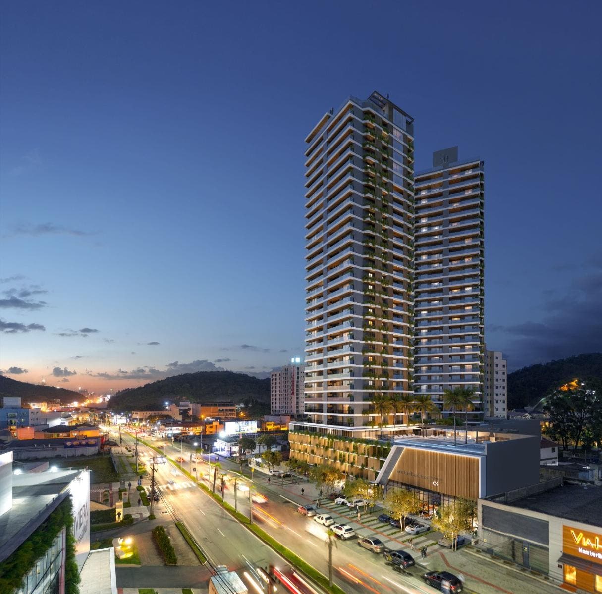 Apartamento com 03 quartos, 02 vagas e 111m² à venda no Artefacto Towers na Praia Brava de Itajaí - Apartamento em Praia Brava, Itajaí - à venda - IMOBILIÁRIA GUILHERME LTDA