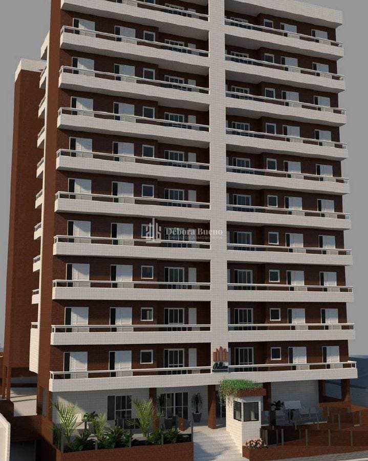Apto na Praia apenas R$74mil entrada, 2 dorm suite,lazer, 2.220,00 Mensal, sacada gourmet - Apartamento em Caiçara, Praia Grande - à venda - DEBORA BUENO CONSULTORIA IMOBILIÁRIA