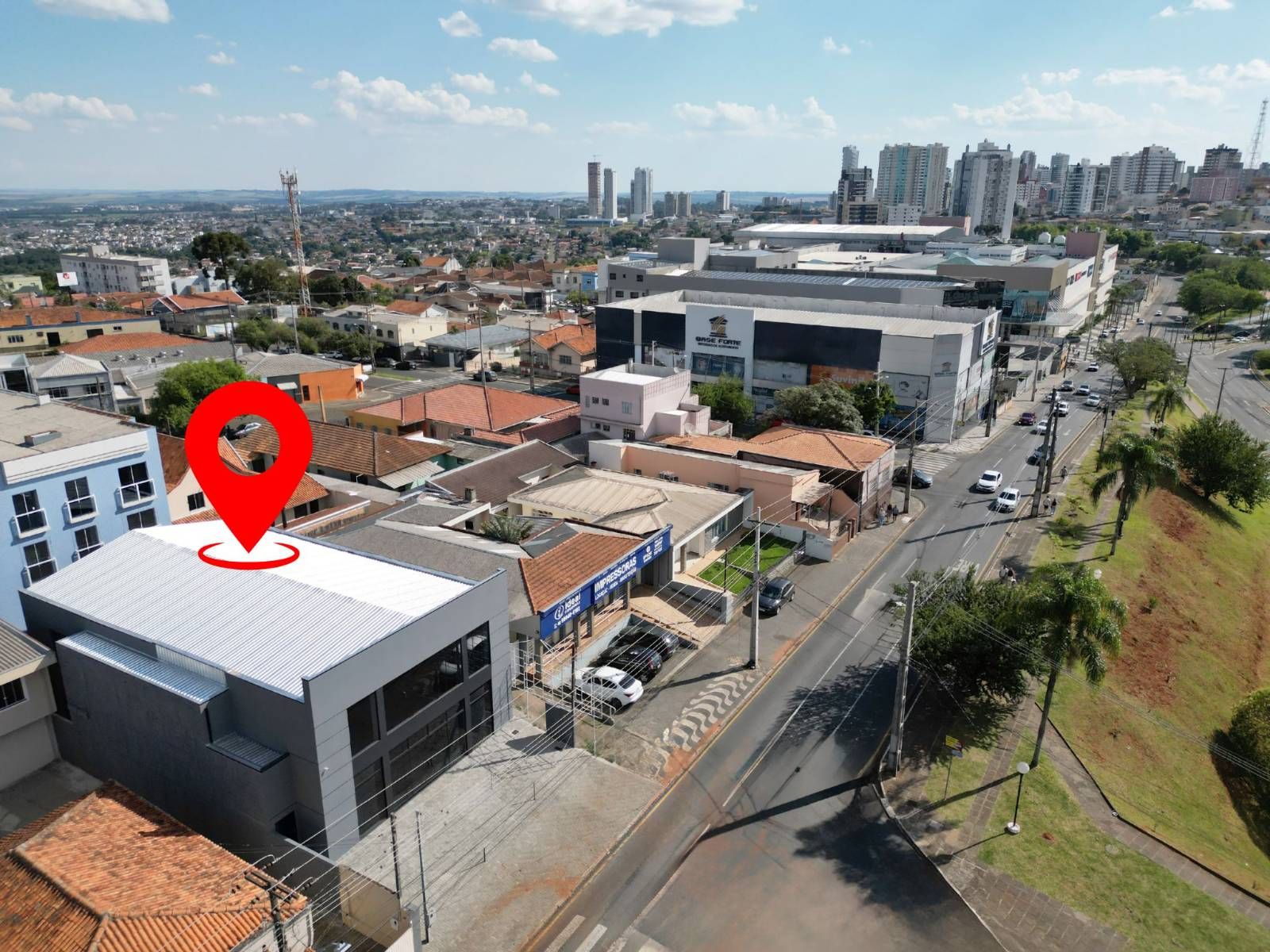 Barracão - Centro - Barracão em Centro, Ponta Grossa - para locação e à venda - GH Imóveis