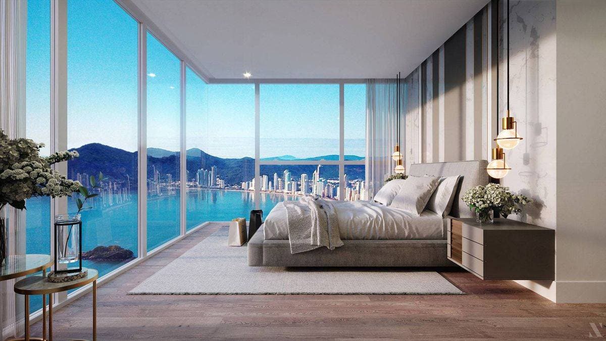 Apartamento Frente Mar Andar Alto à Venda no Boreal Tower em Balneário Camboriú - Apartamento em Centro, Balneário Camboriú - à venda - Desc Imóveis