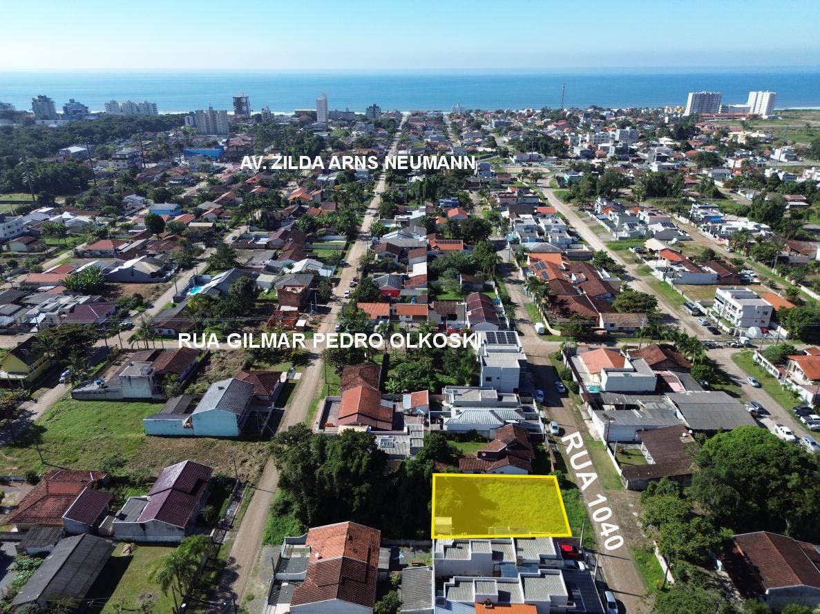Terreno Limpo, Aterrado, Baln. Paese, Rua 1040, em Itapema do Norte, mede 15,00m x 25,00m - Lote/Terreno em Paese, Itapoá - à venda - BESEN IMOBILIÁRIA LTDA