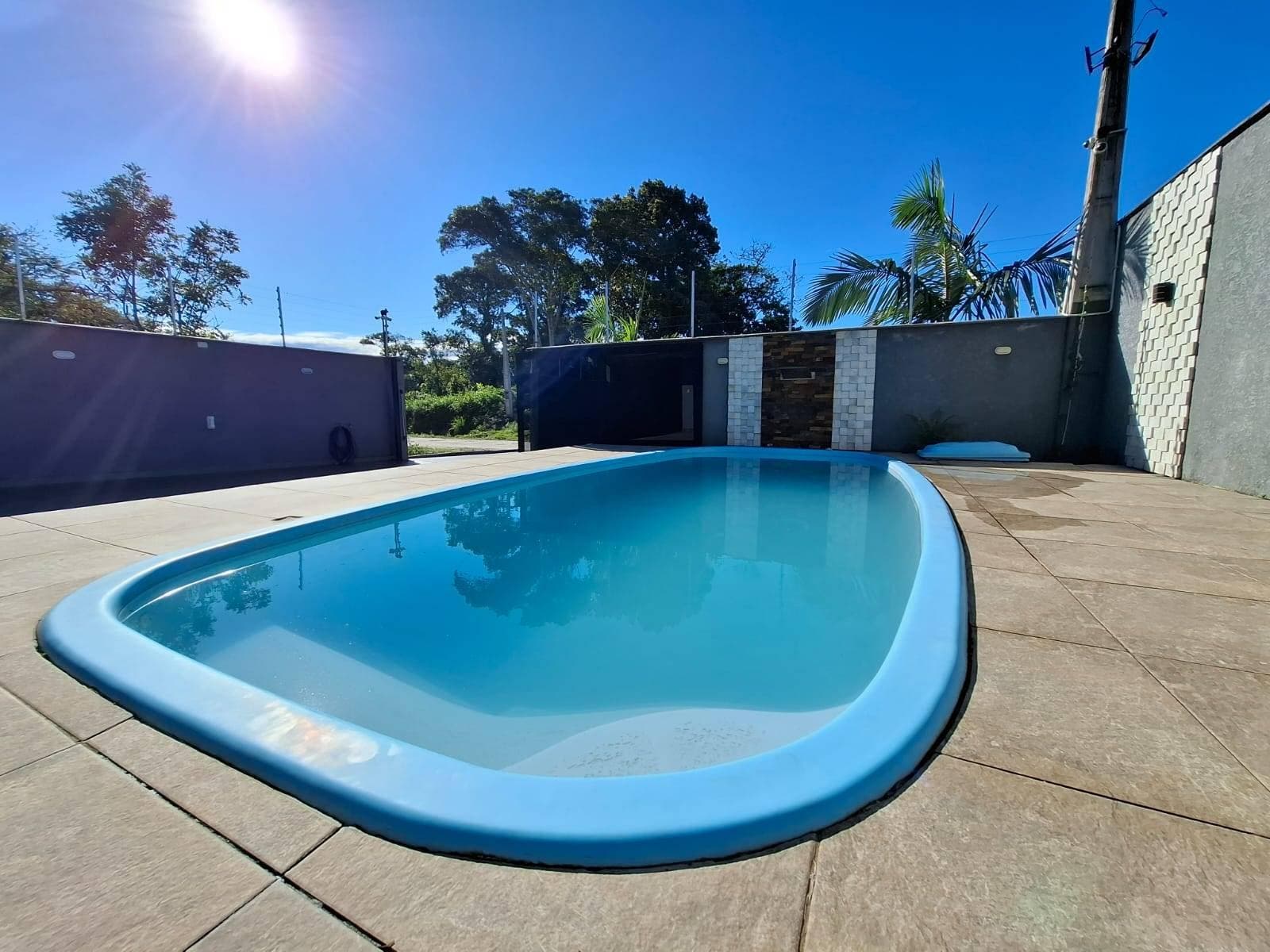Area da piscina