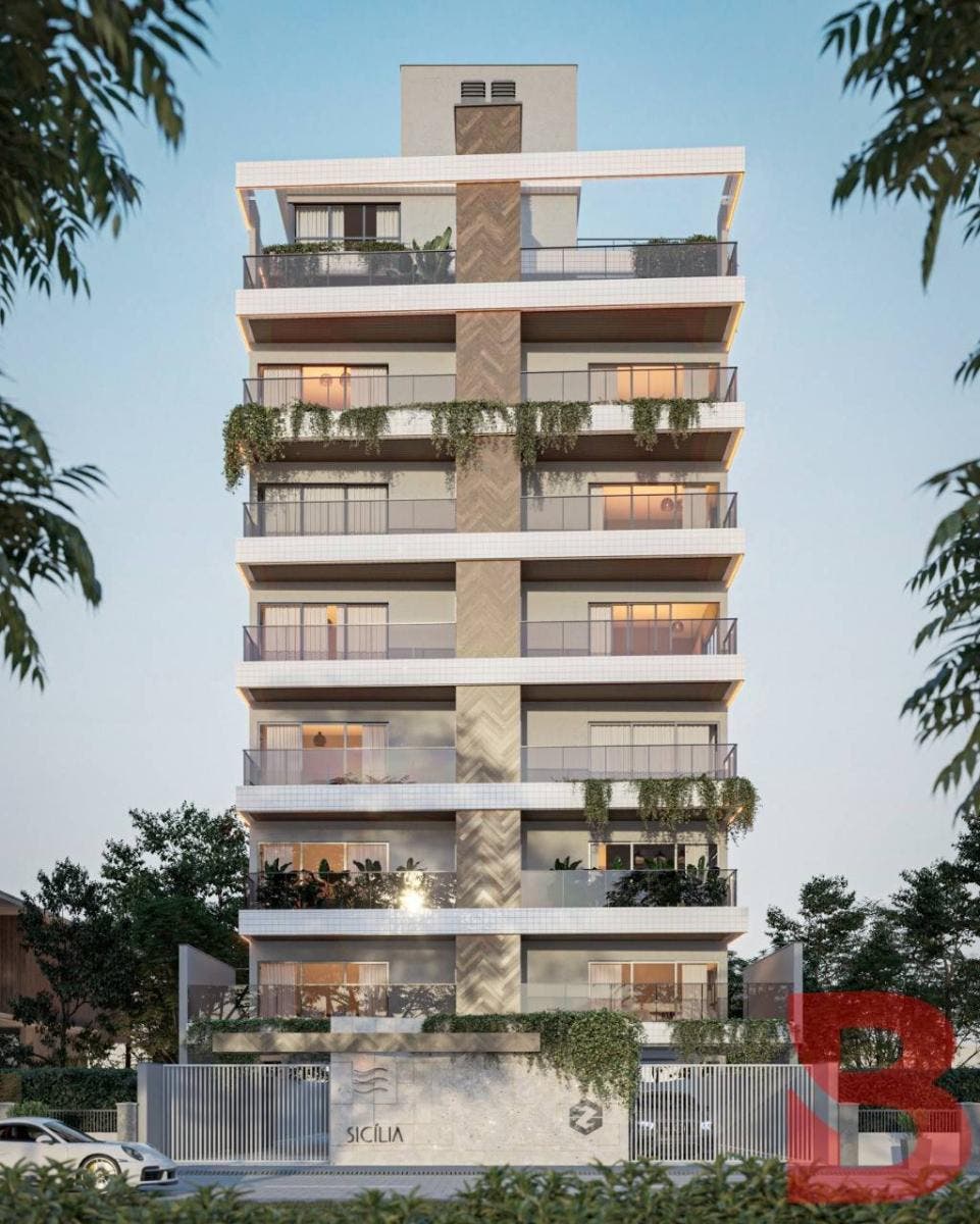 Edifício Sicília - 60 Metros do Mar - Opções Apto, Garden com 03 Quartos (01 Suíte) e Cobertura Duplex com 03 Suítes - Apartamento em Itapema do Norte, Itapoá - à venda - BESEN IMOBILIÁRIA LTDA