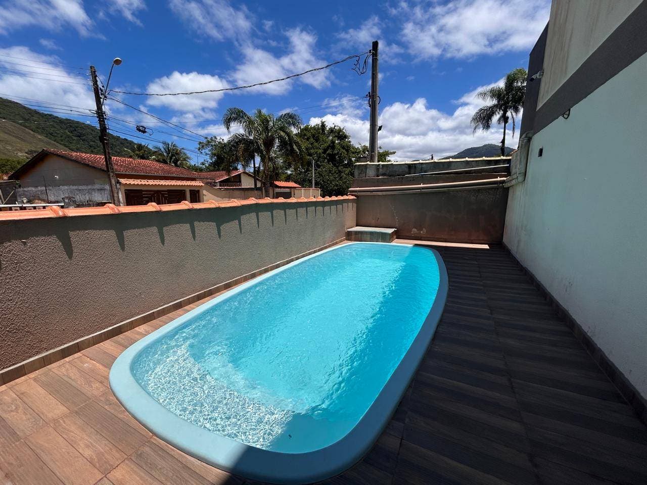 APARTAMENTO COM DOIS DORMITÓRIOS - PISCINA - Apartamento em Maranduba, Ubatuba - à venda - Claudia Mar LTDA