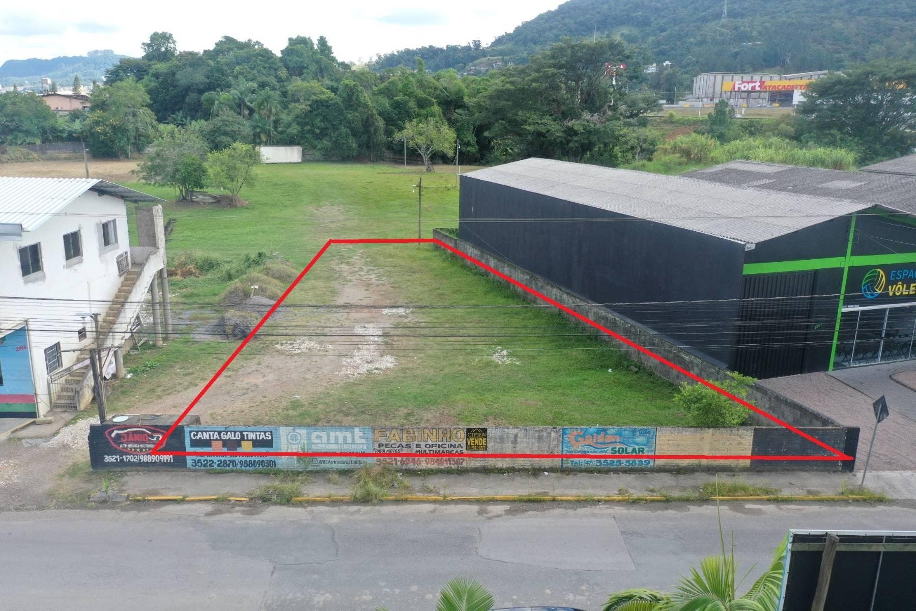 Terreno Urbano - Venda - 544m2 - Plano - Oportunidade - Canta Galo - Rio do Sul - Terreno/Lote Urbano em Canta Galo, Rio do Sul - à venda - Cifra Imóveis e Empreendimentos Imobiliários