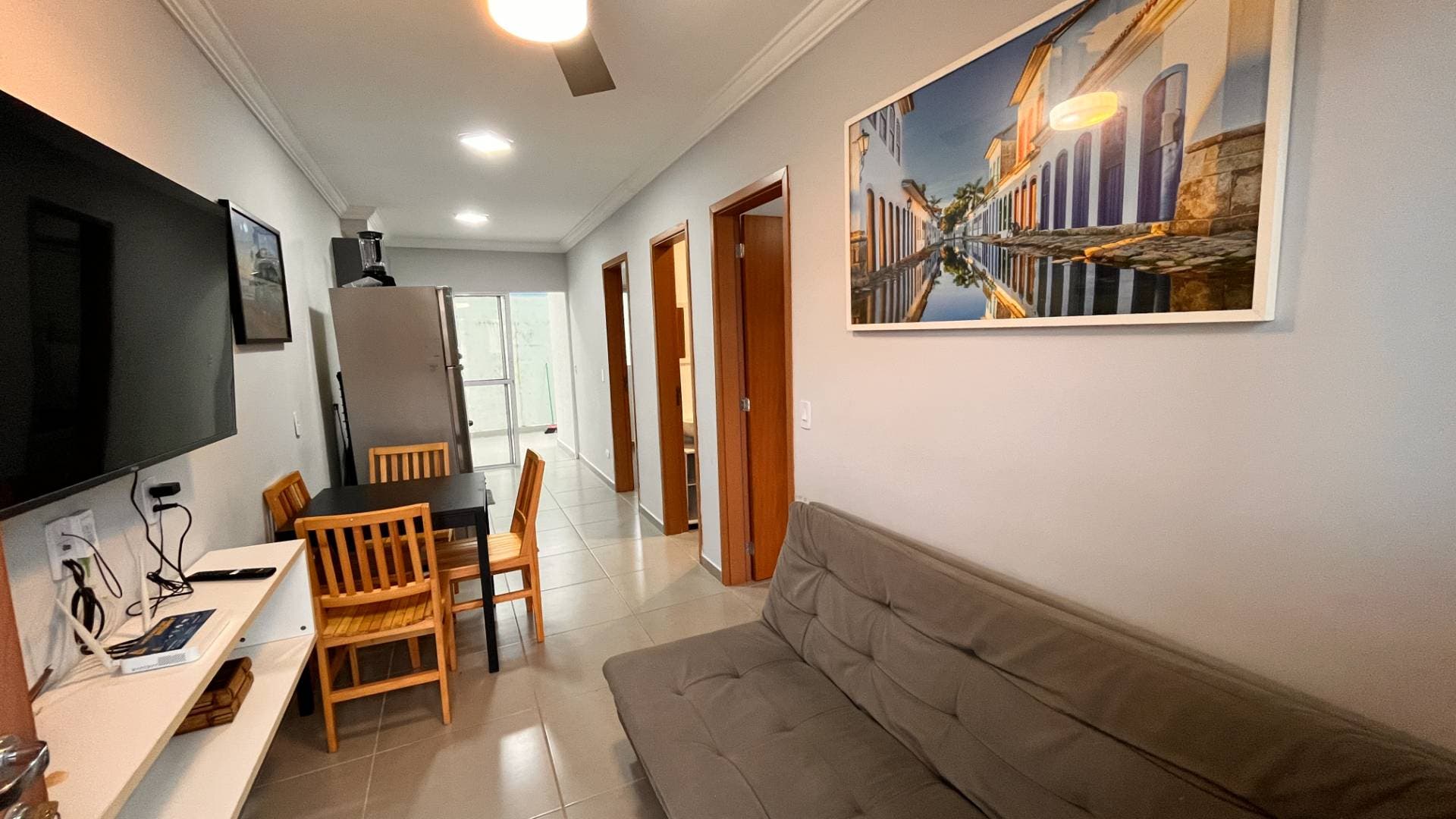 Apartamento com 2 dormitórios, Jardim Beira-Rio, Ubatuba - Apartamento em Jardim Beira Rio - à venda - Claudia Mar LTDA