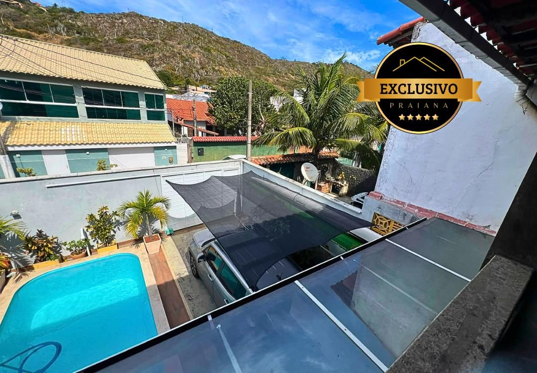 Casa ampla, indepentende e com piscina - Casa em Canaã, Arraial do Cabo - à venda - Imobiliaria Praiana do Cabo LTDA ME