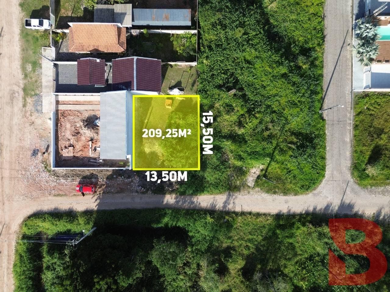 TERRENO LIMPO E NIVEL DA RUA, COM 209,25m2, LOTEAMENTO VOLTA AO MUNDO EM ITAPOÁ/SC, AO LADO LOTEAM. CENTRAL PARK - Lote/Terreno em Barra do Sai, Itapoá - à venda - BESEN IMOBILIÁRIA LTDA