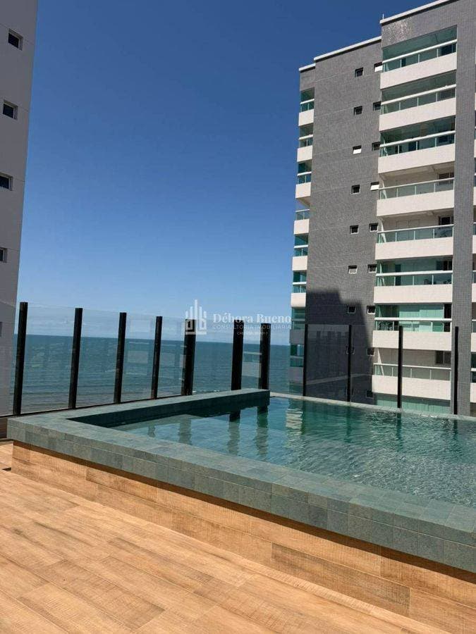 Pé na Areia, promoção! Maravilhoso Apto Novo c/Planejados apenas R$ 459 Mil - Apartamento em Maracanã, Praia Grande - à venda - DEBORA BUENO CONSULTORIA IMOBILIÁRIA