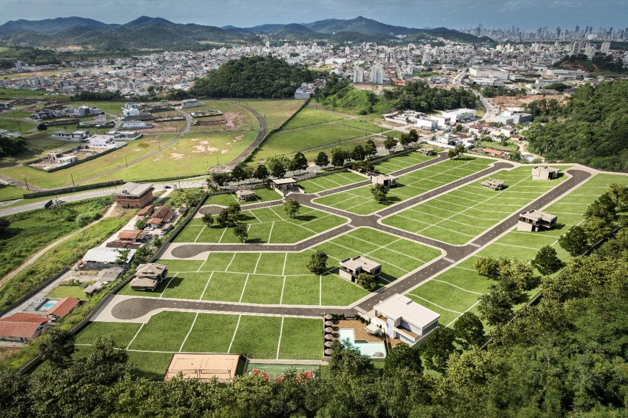 Lote à venda em Condomínio Fechado no Ilha de Malta, com 355 m² em Camboriú/SC - Lote/Terreno em Santa Regina, Camboriú - à venda - IMOBILIÁRIA GUILHERME LTDA