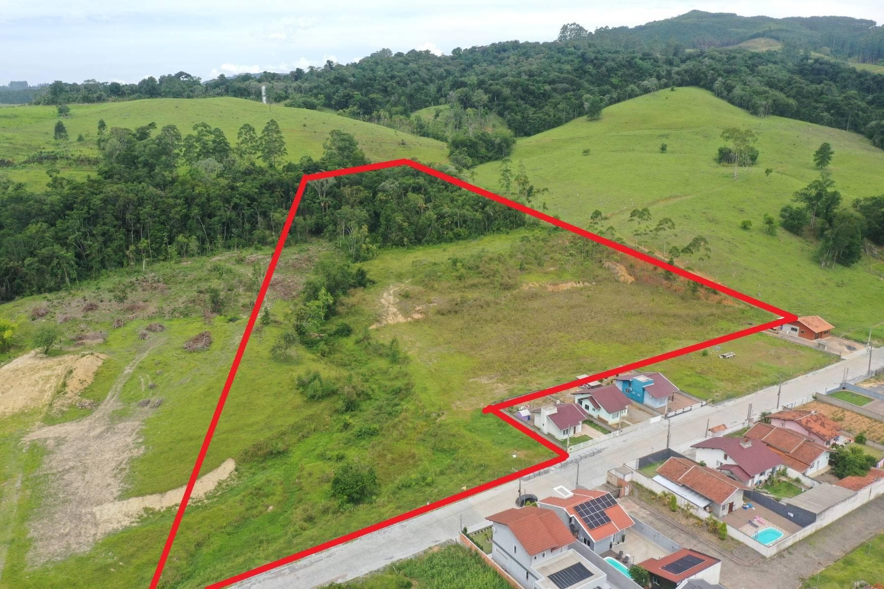 Terreno Urbano - Venda - 11715m2 - Investimento - Oportunidade - Rua Clério Roberto Wolf - Riachuelo - Lontras - Terreno/Lote Urbano em Riachuelo, Lontras - à venda - Cifra Imóveis e Empreendimentos Imobiliários