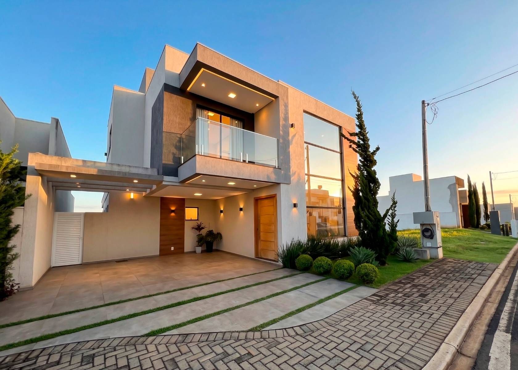 Residência Reserva Ecoville - Contorno - Casa de Condomínio em Contorno, Ponta Grossa - à venda - GH Imóveis
